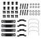 Spec-D Tuning All All All Universal Roof Rack Cargo- Extendable 43-64 Inch Basket RRBK-EXT005BK - alternate 5